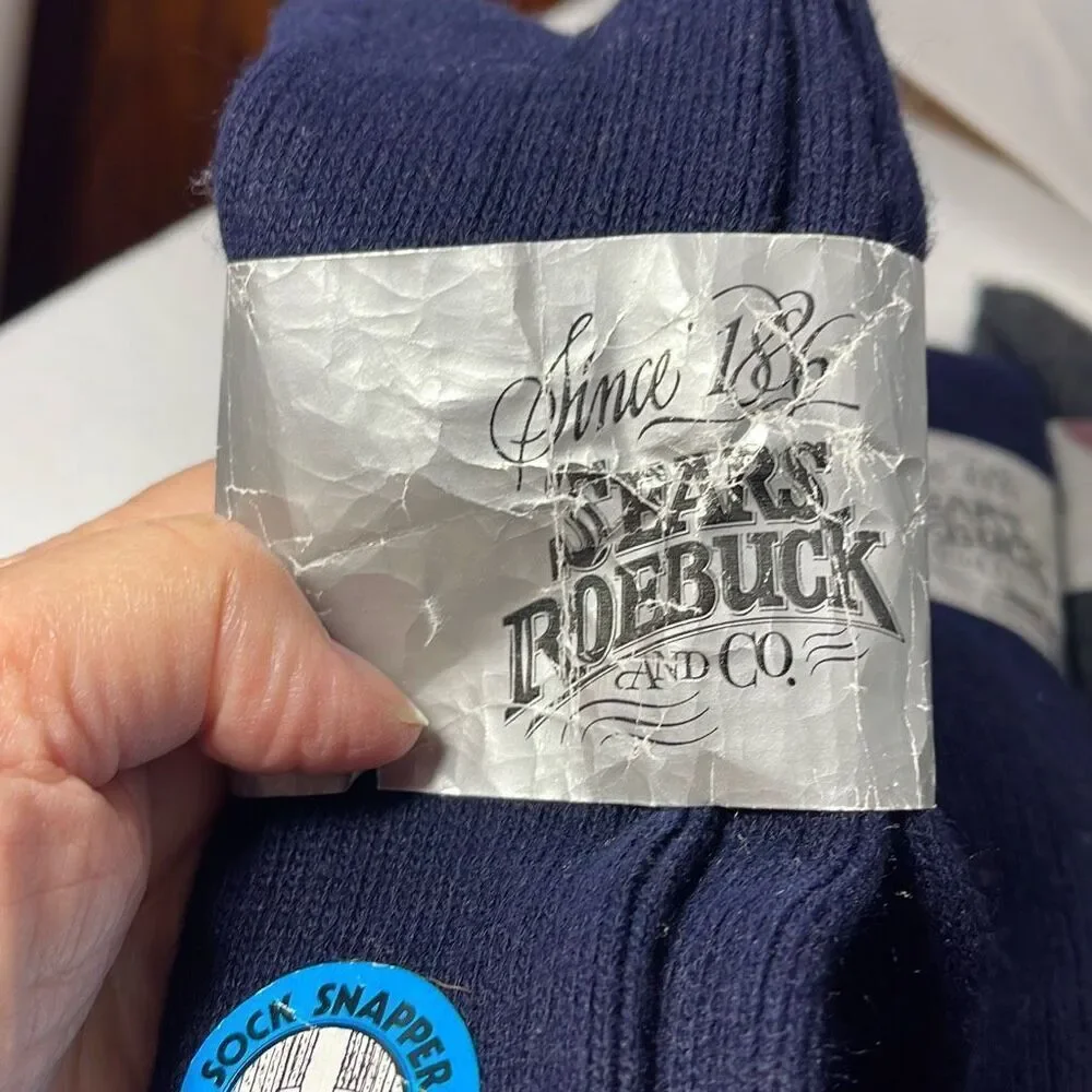Lot of 3 deadstock Sears Best socks size 10-13